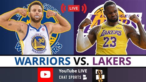 lakers vs warriors live stream today